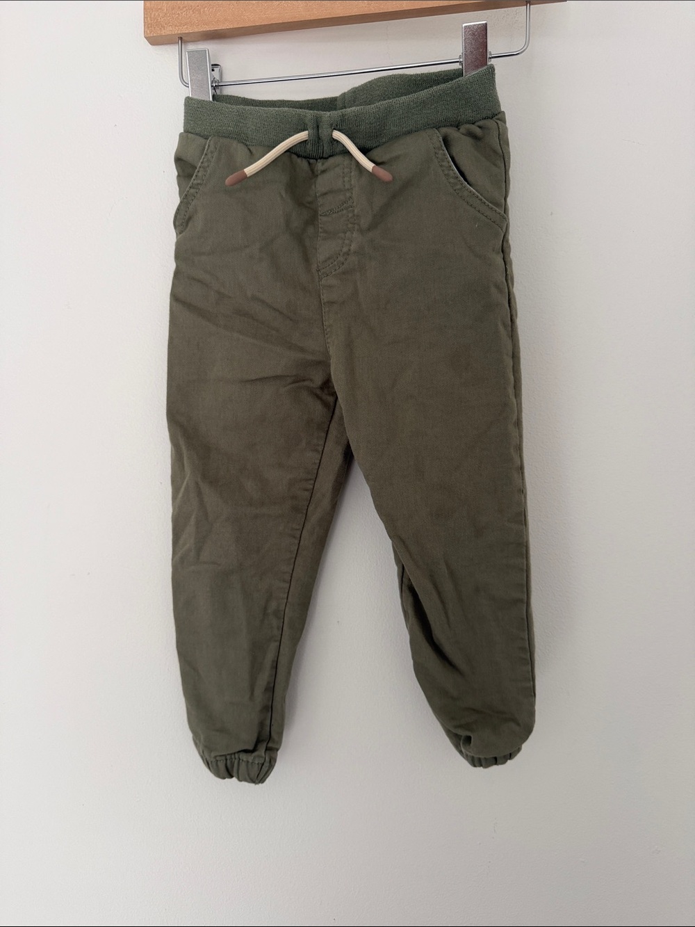 Perry Ellis Kids Olive Green Jogger Pants Size 3T